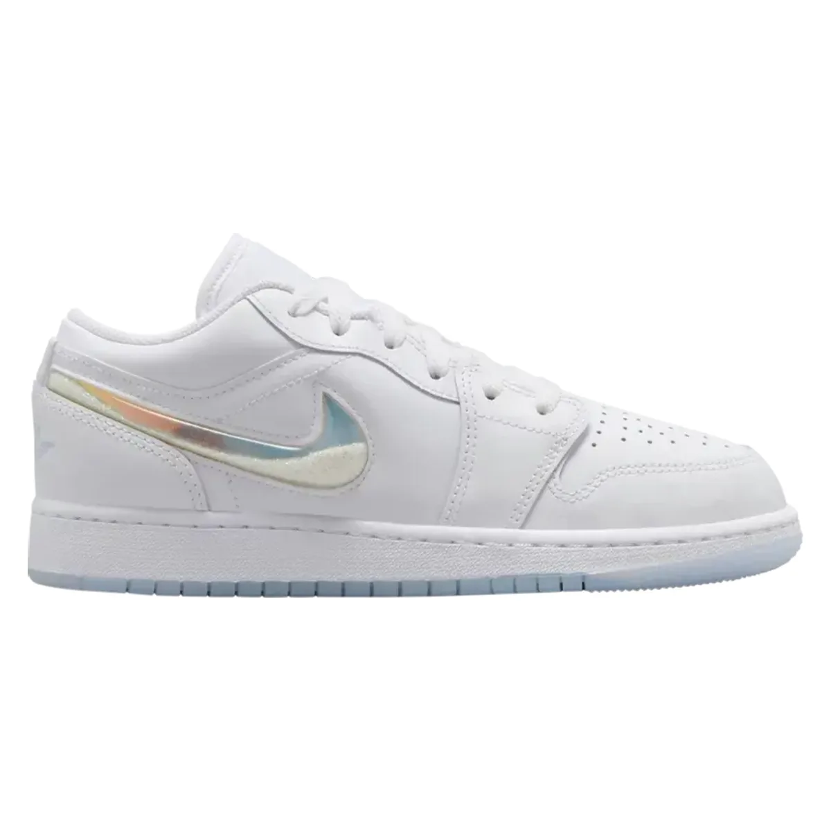 Air Jordan 1 Low SE GS "Glitter Swoosh"