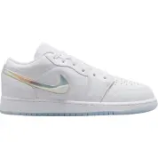 Air Jordan 1 Low SE GS "Glitter Swoosh"