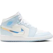 Air Jordan 1 Mid SE GS "Glitter Swoosh"