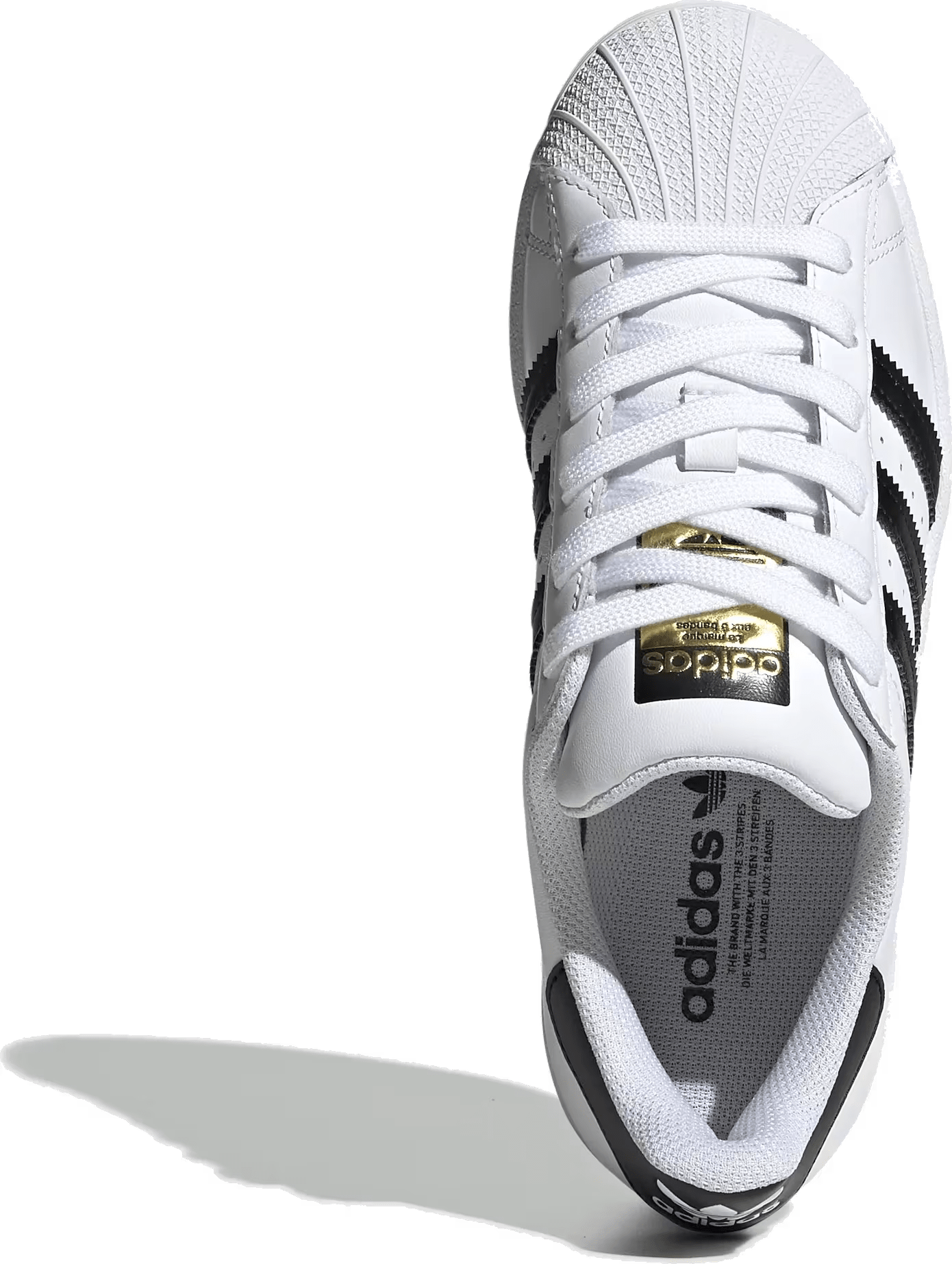 adidas Superstar Cloud White Core Black Gold (GS)
