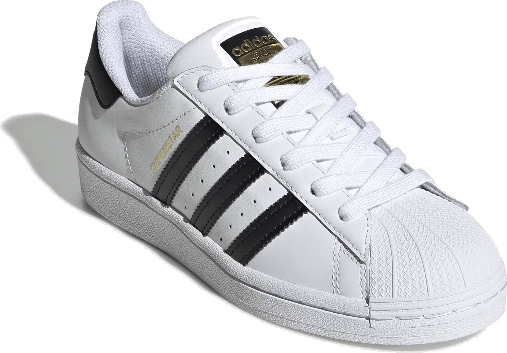 adidas Superstar Cloud White Core Black Gold (GS)
