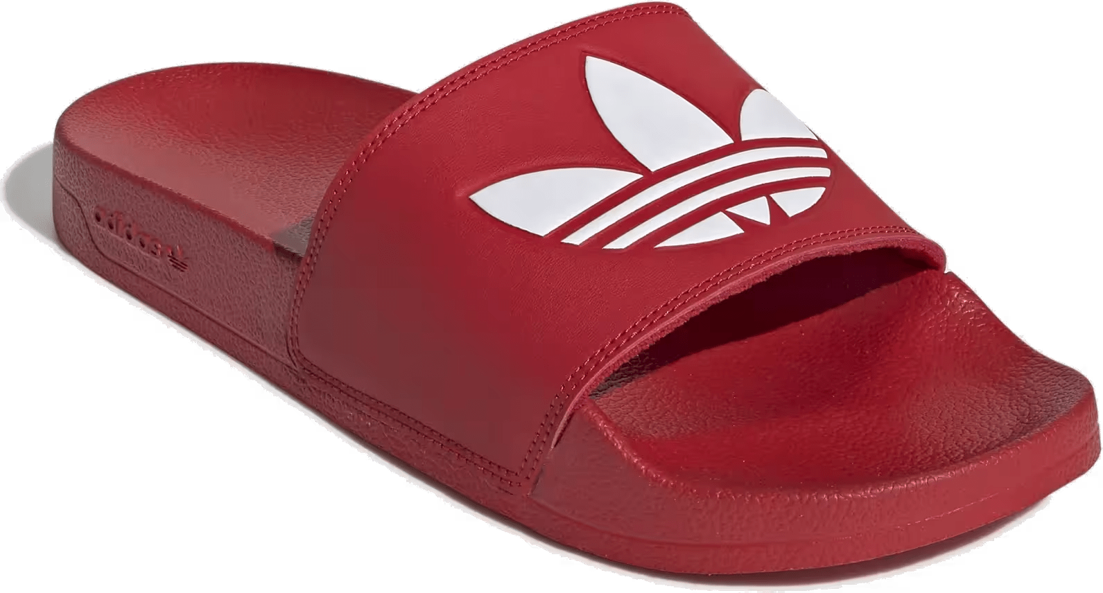 adidas Adilette Lite Slides Scarlet Cloud White
