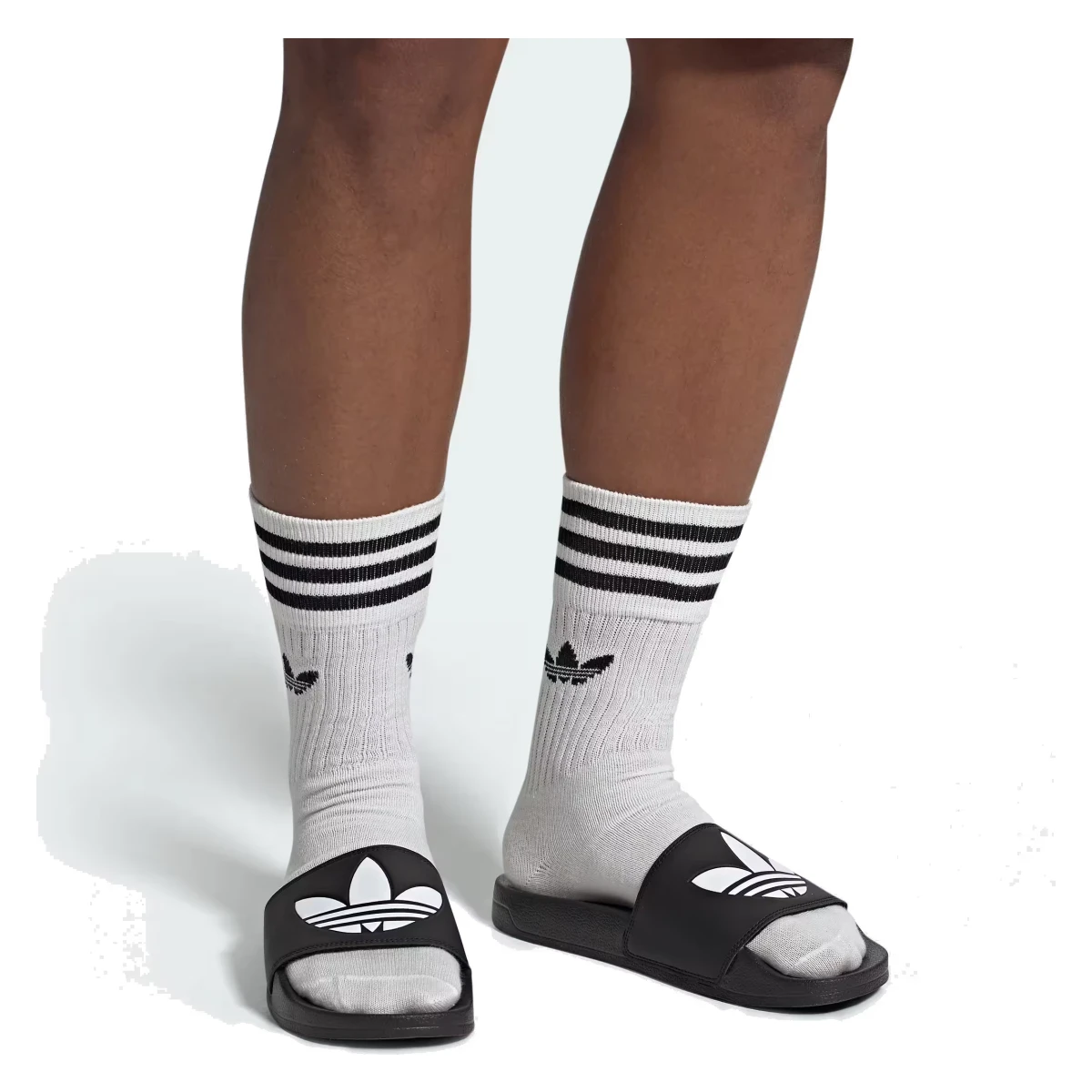 adidas Adilette Lite Slides Core Black Cloud White