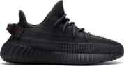 Yeezy 350 black 2024 kids