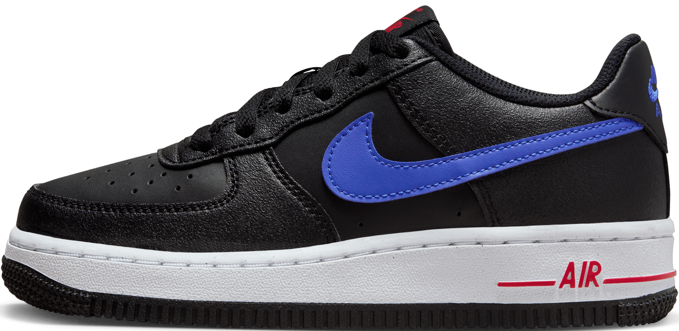 Nike air force zwart blauw hot sale