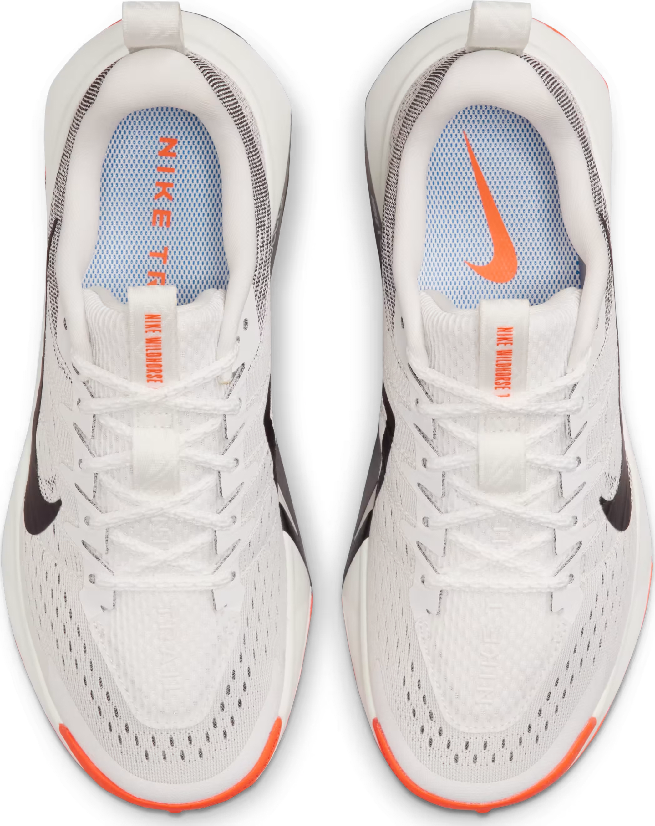Nike Wildhorse 10 Summit White Safety Orange Black (Women's)