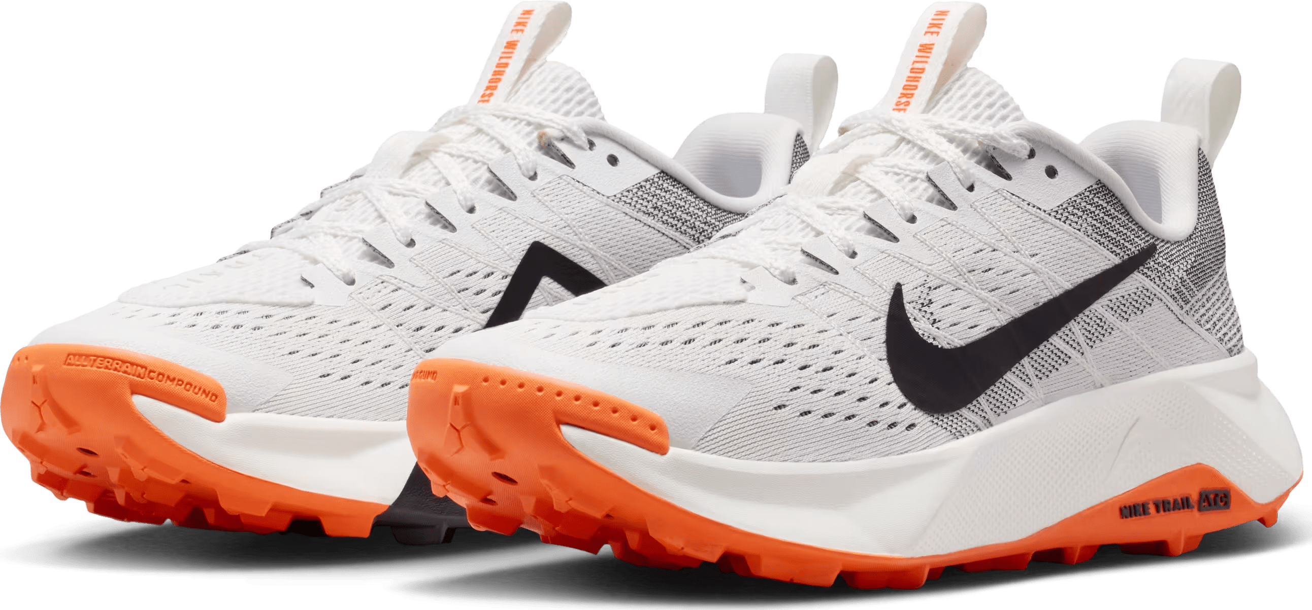 Nike Wildhorse 10 Summit White Safety Orange Black (Women's)