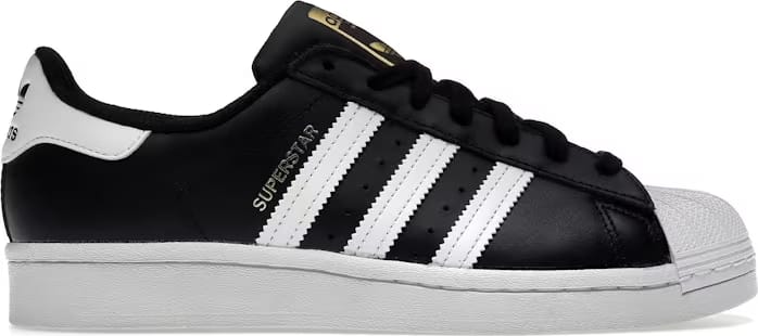 adidas Superstar Black White (2019) (Women's)