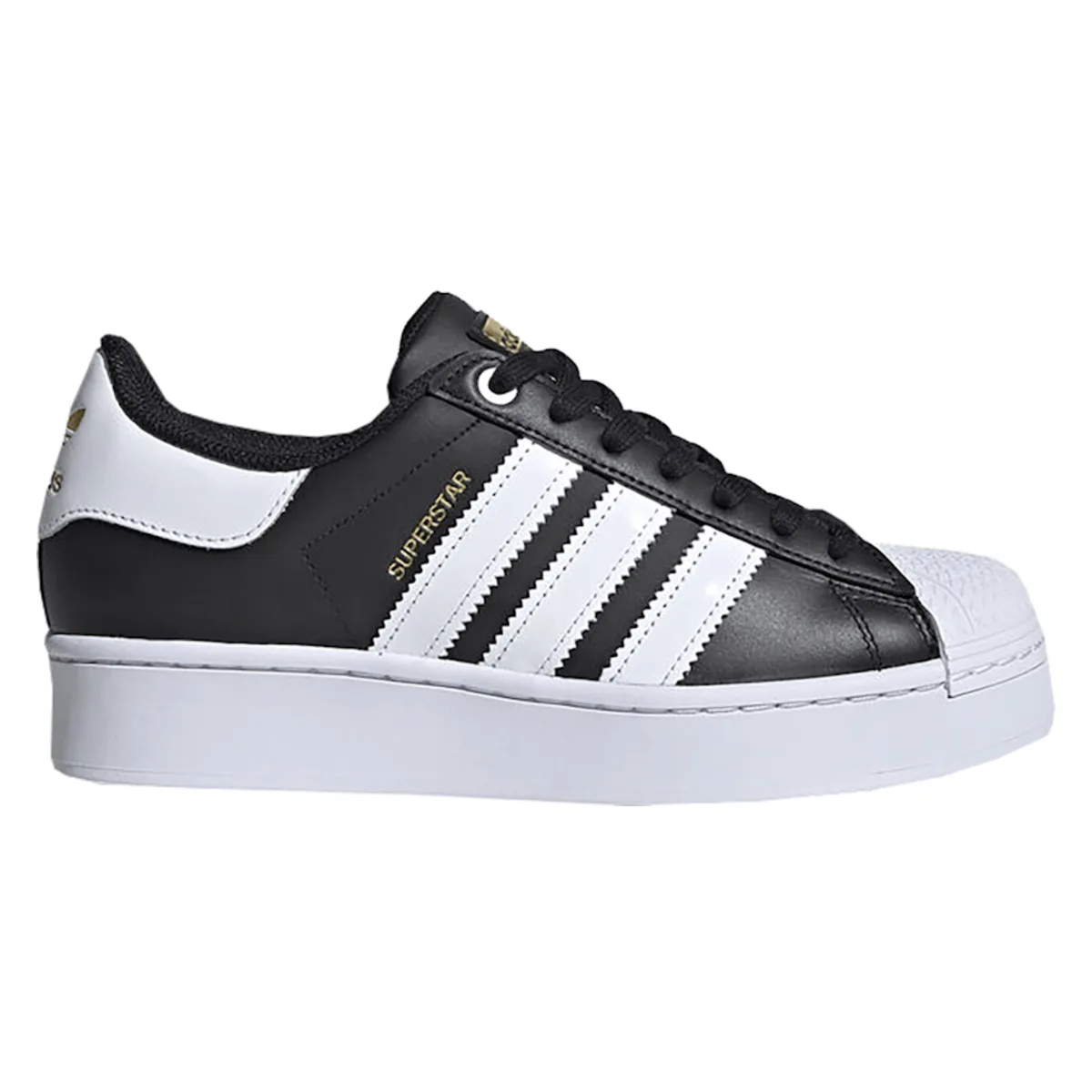 adidas Superstar Bold Black White (Women's)