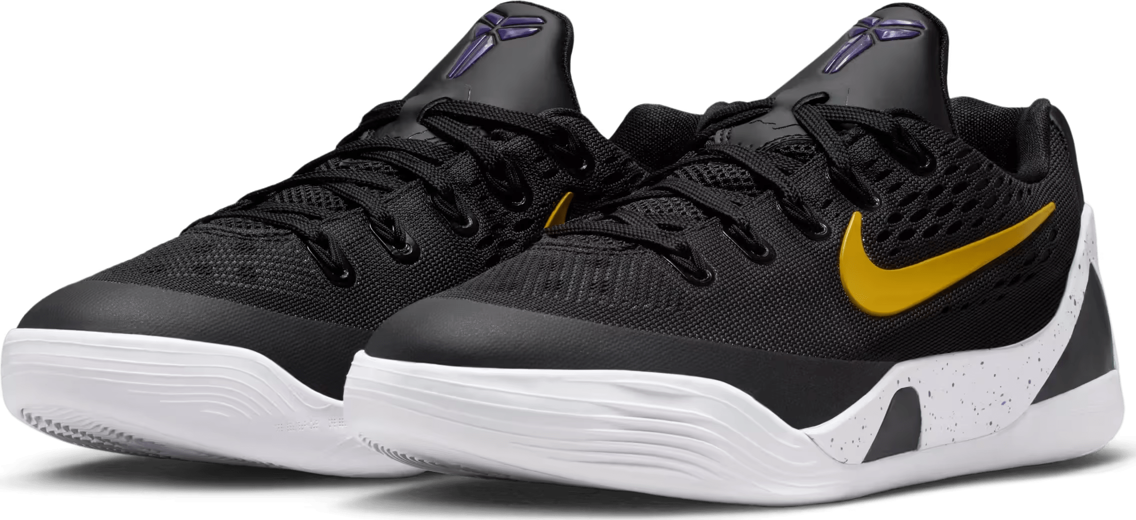 Nike Kobe 9 EM Low TB Black University Gold (GS)