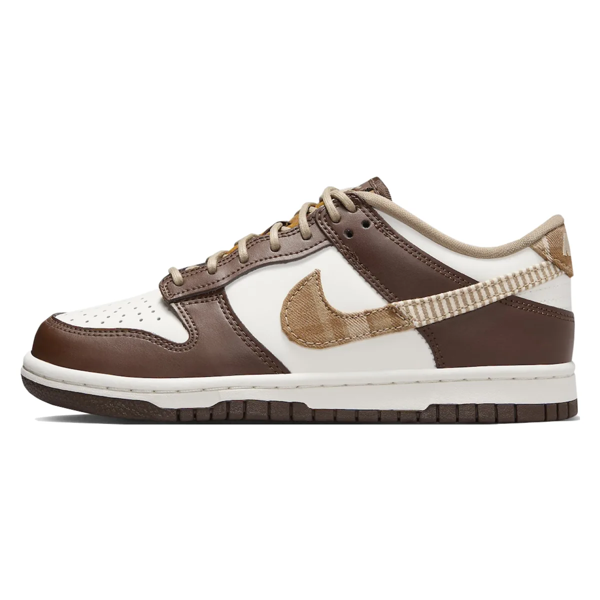 Nike Dunk Low GS "Brown Plaid"