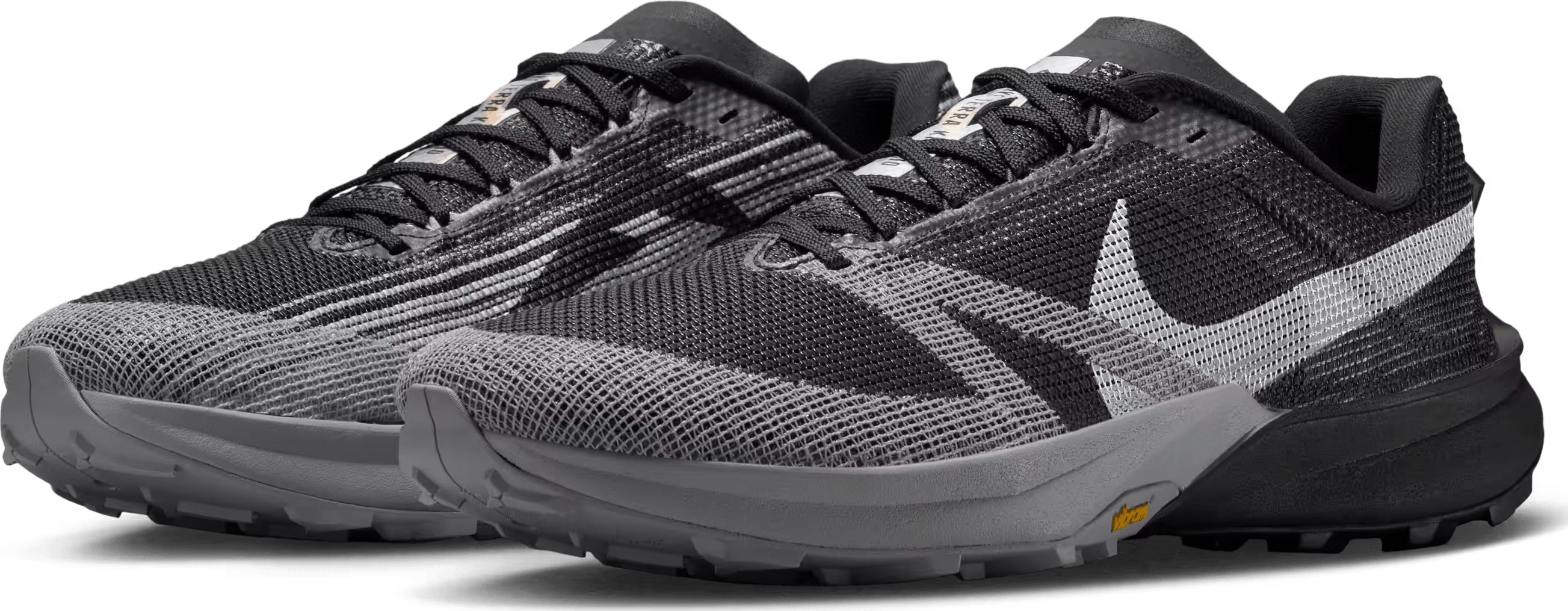 Nike ReactX Terra Kiger 10 Black White Cool Grey