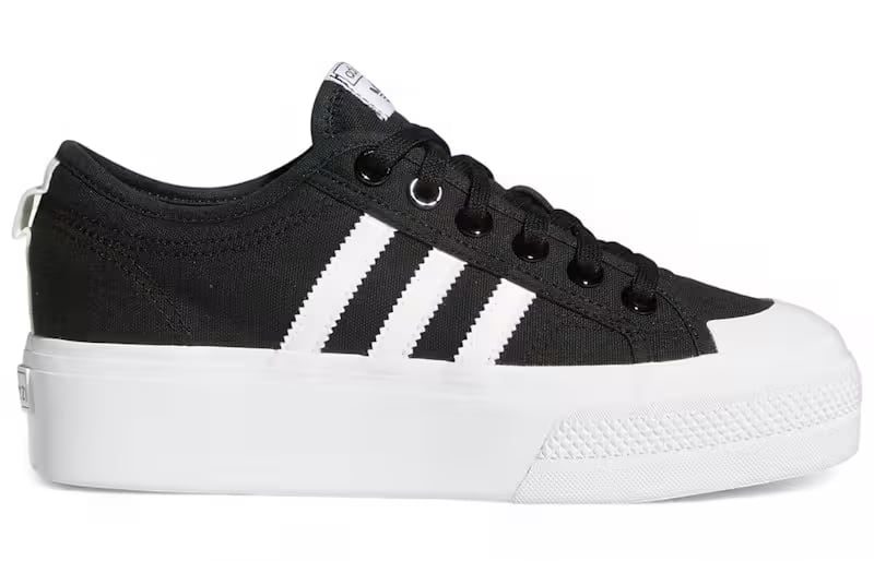 adidas Nizza Platform Black (Women's)