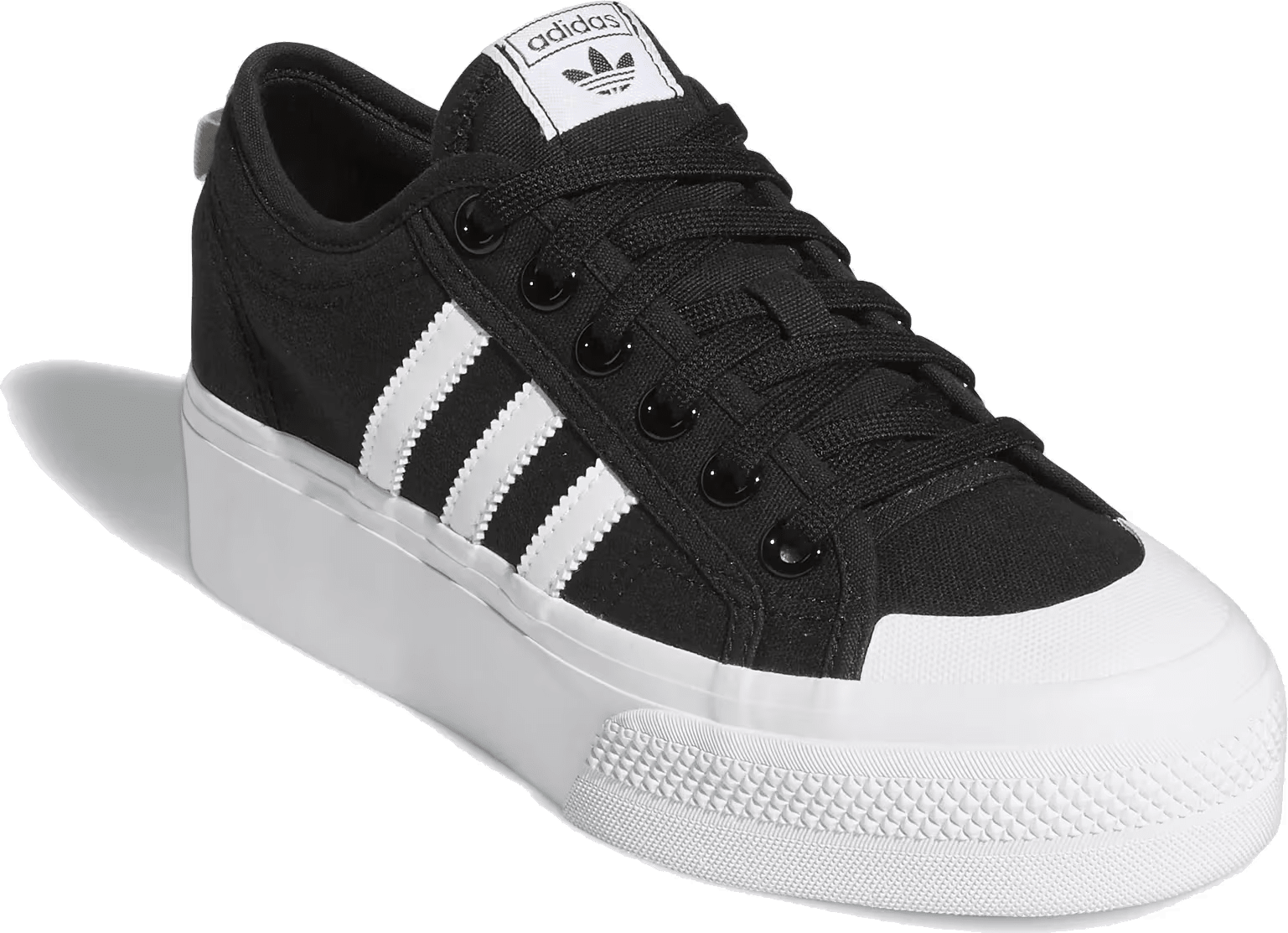 adidas Nizza Platform Black (Women's)