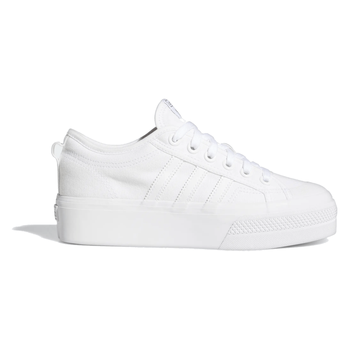 adidas Nizza Platform Triple White (W)