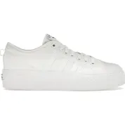 adidas Nizza Platform Triple White (Women's)