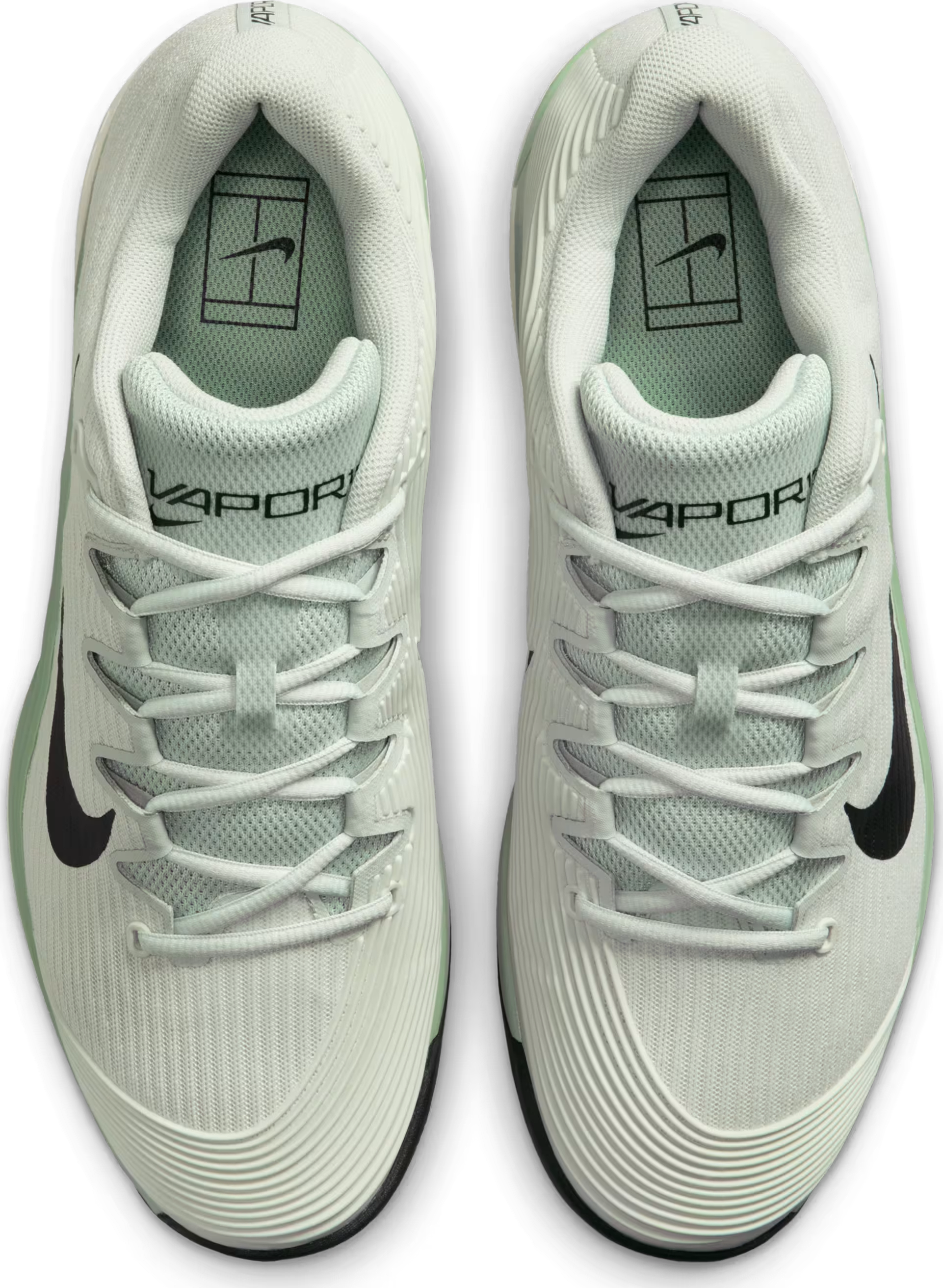 Nike Court Air Zoom Vapor 12 HC Light Silver Steam Black