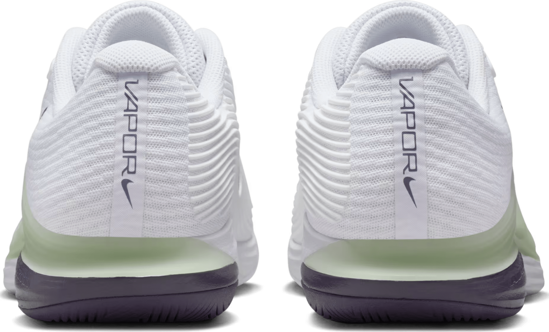 Nike Court Air Zoom Vapor 12 HC White Volt Dark Raisin