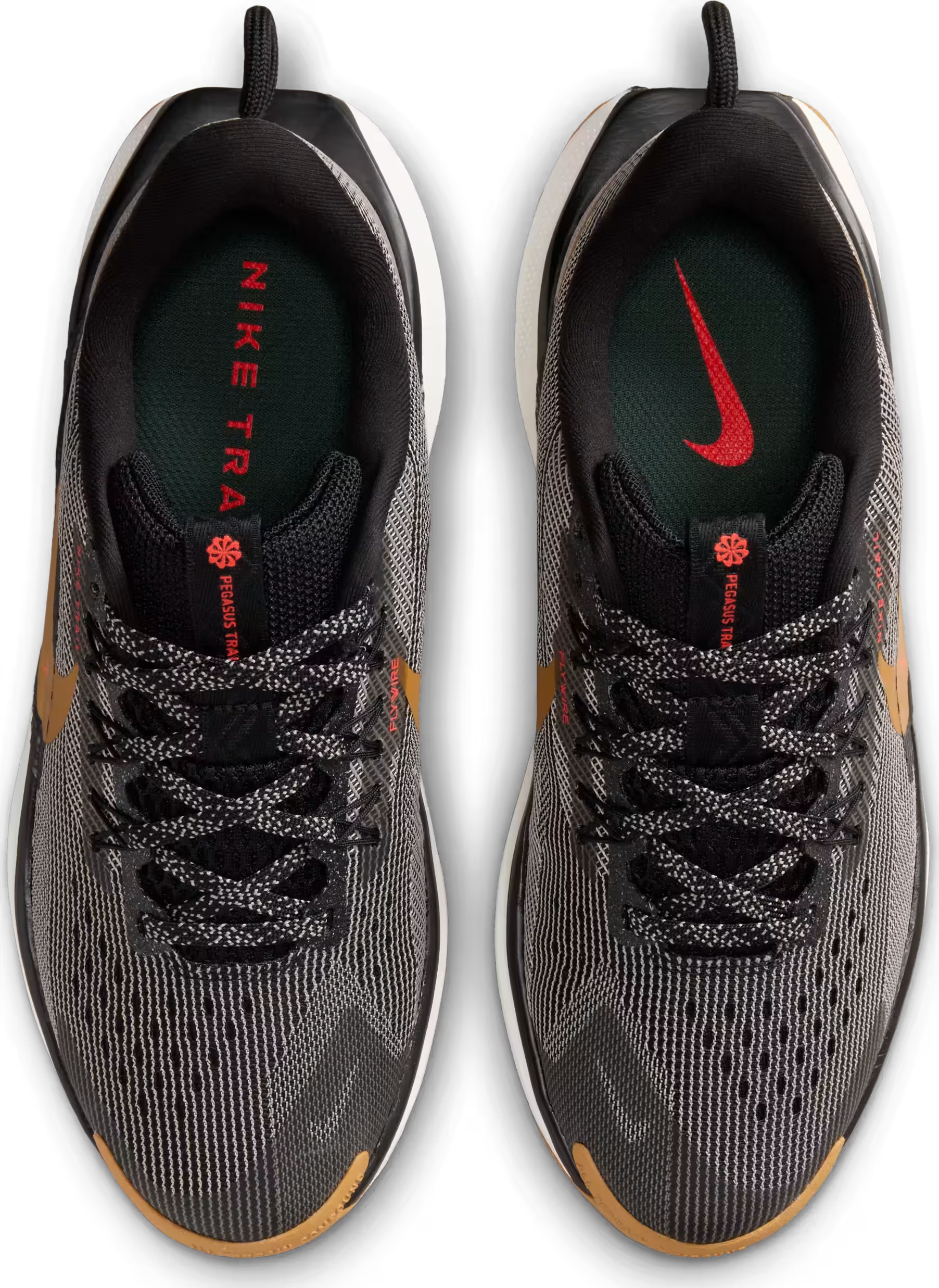Nike React Pegasus Trail 5 Black Fir College Grey Desert Ochre (GS)
