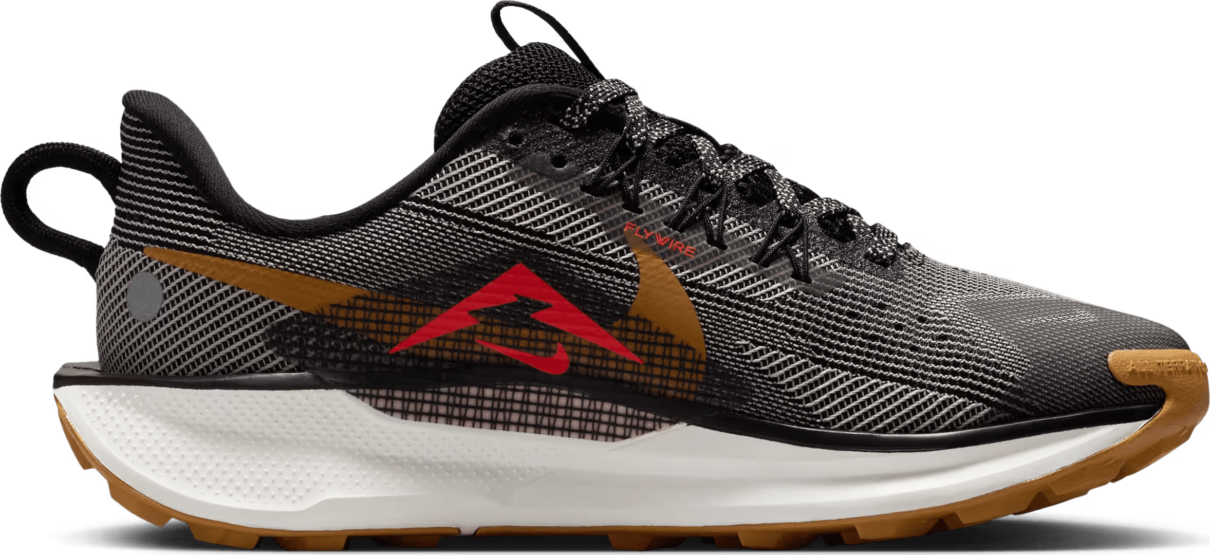 Nike React Pegasus Trail 5 Black Fir College Grey Desert Ochre (GS)