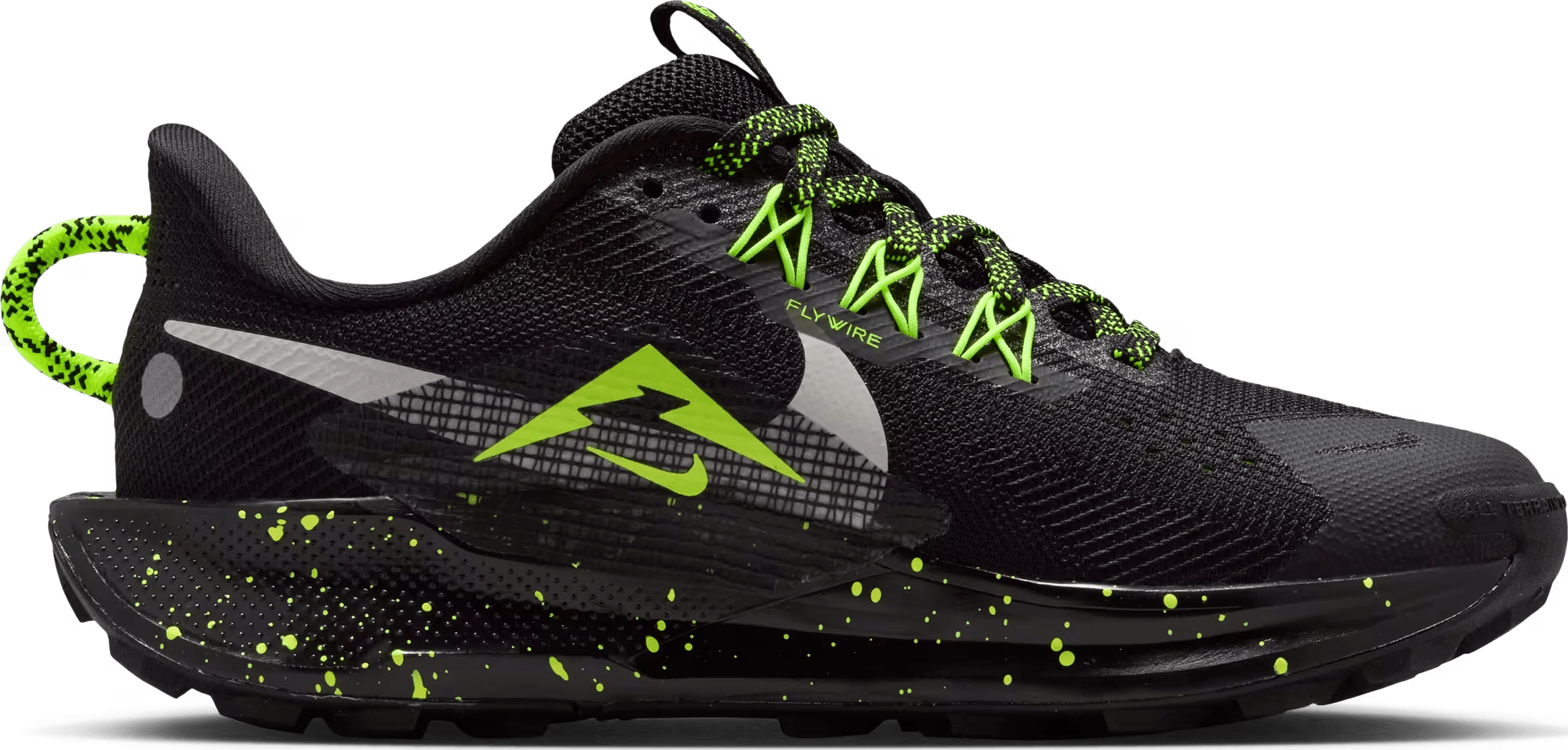 Nike React Pegasus Trail 5 Black Volt Ice Phantom (GS)
