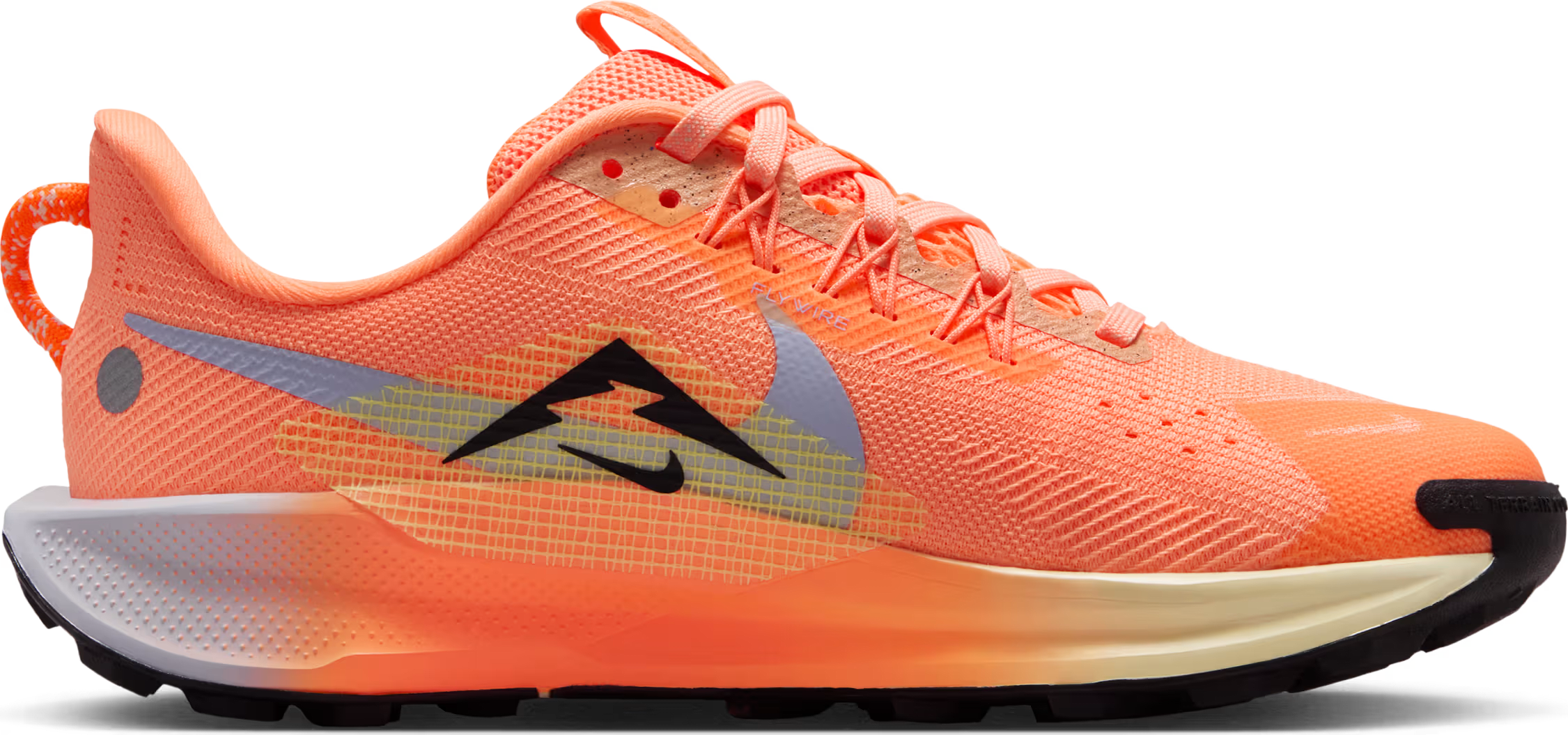 Nike React Pegasus Trail 5 Orange Pulse Ghost Black (GS)