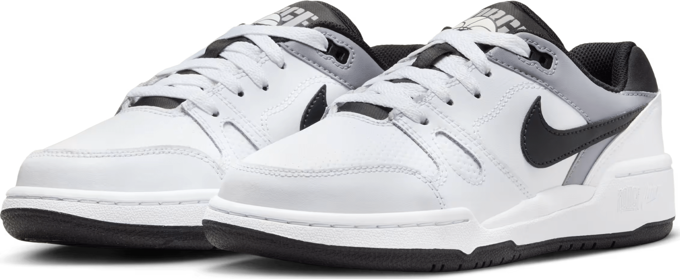 Nike Full Force Low White Pewter Black (GS)