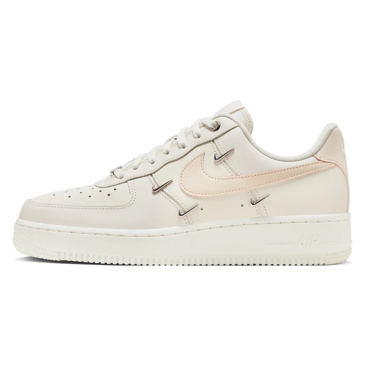 Nike Air Force 1 Lx Guava Ice Mini Gold Swooshes