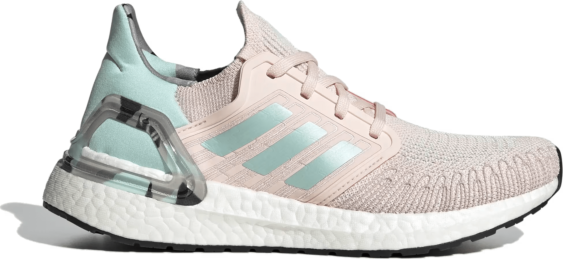 adidas Ultra Boost 20 Pink Tint Frost Mint Collegiate Navy (Women's)