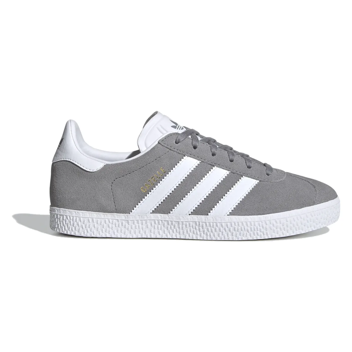 adidas Gazelle Grey Cloud White Gold Metallic (GS)