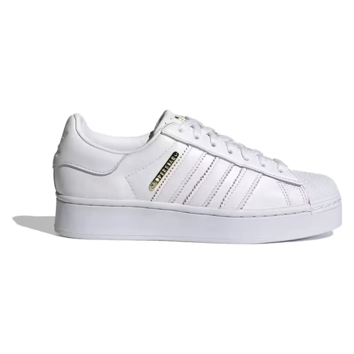 adidas Superstar Bold White Gold (Women's)