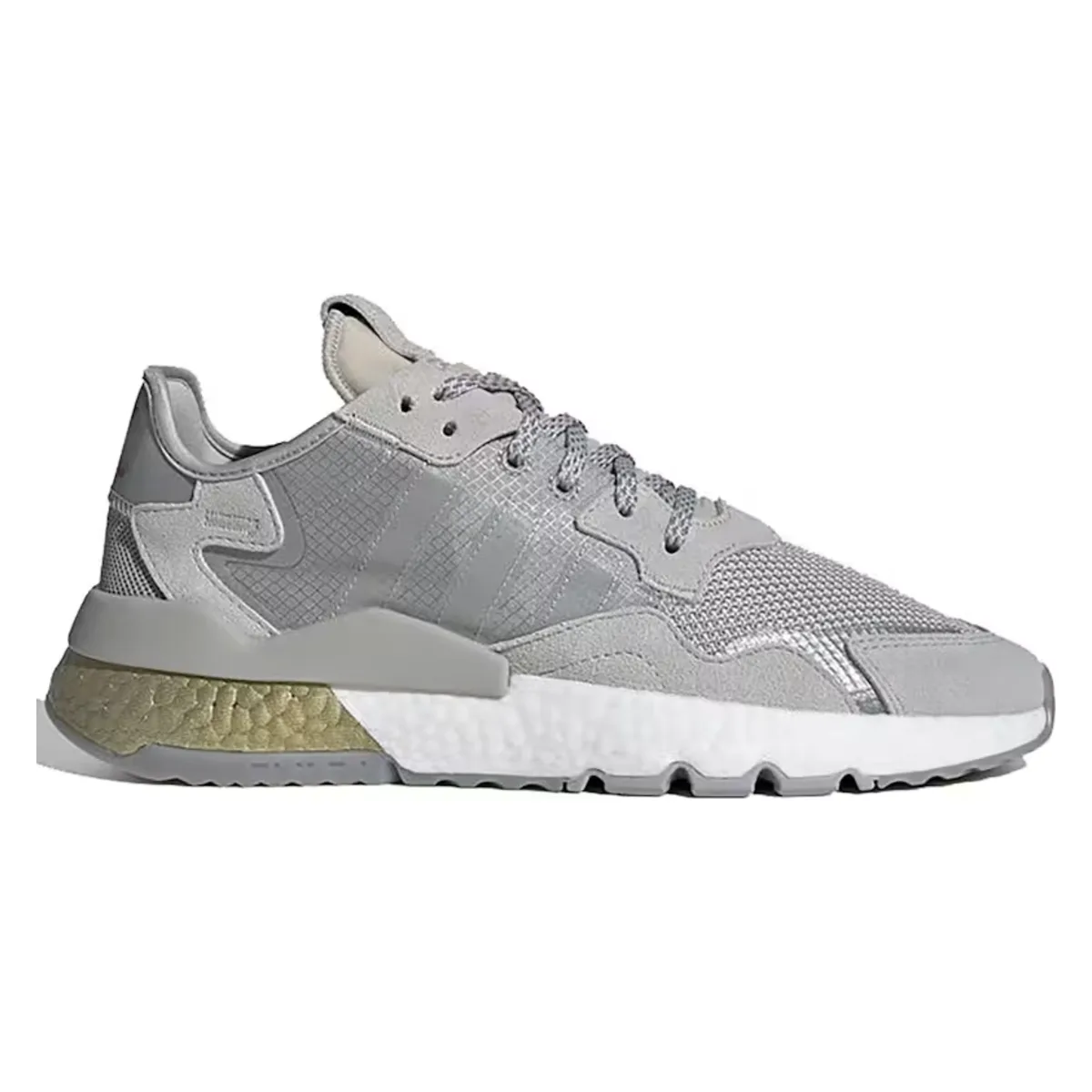 adidas Nite Jogger Grey Two Gold Metallic