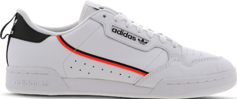 adidas Continental 80 White Solar Red