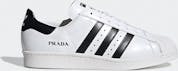 Prada x Adidas Superstar "Core White"