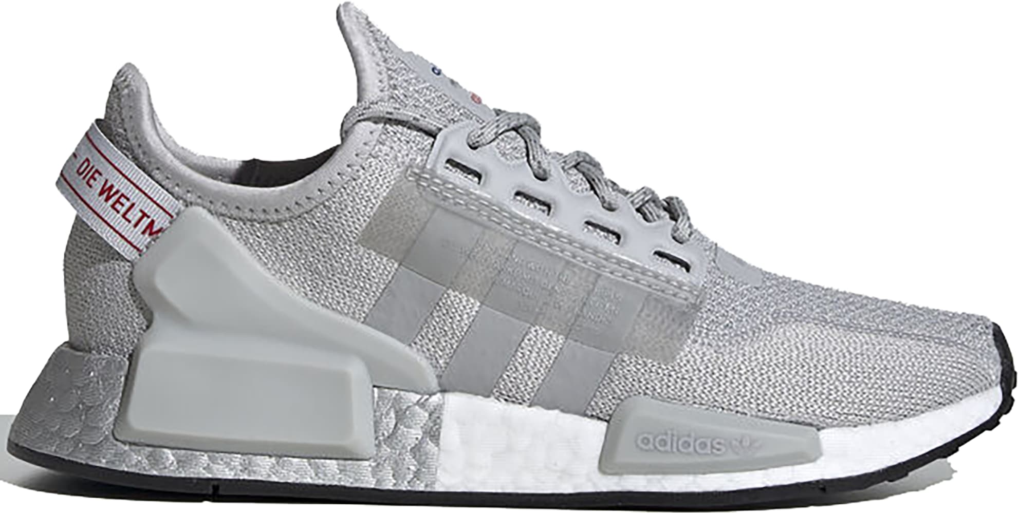 adidas NMD V2 Grey Two Silver Metallic (Youth)