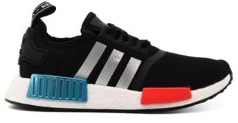 adidas NMD R1 Core Black Silver Metallic (GS)