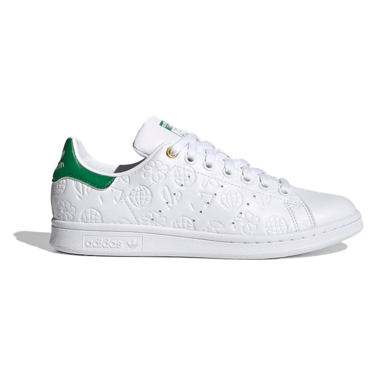 adidas Stan Smith Embossed Graphics White Green (W)