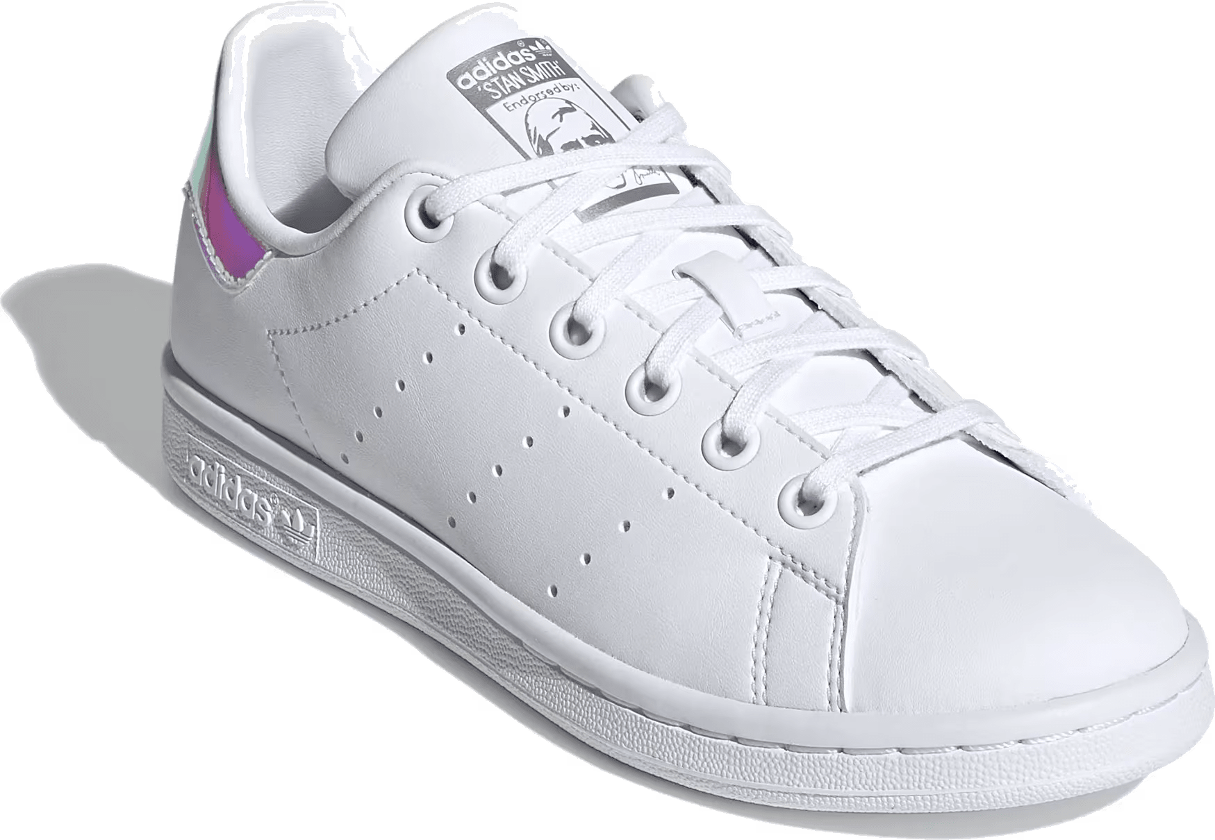 adidas Stan Smith Cloud White Silver Metallic (GS)