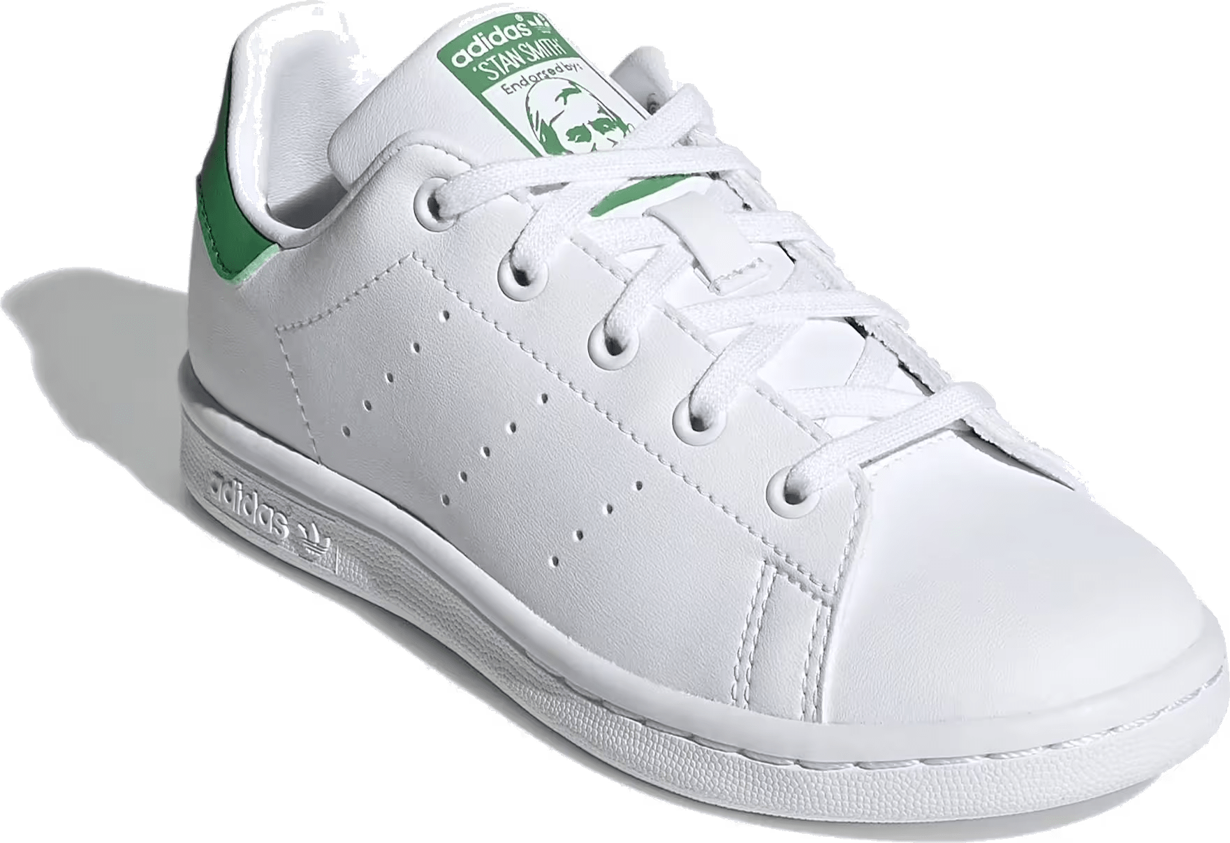 adidas Stan Smith Cloud White Green (PS)
