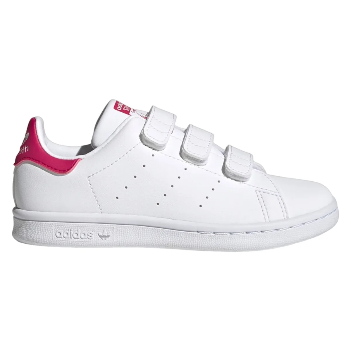 adidas Stan Smith Cloud White Bold Pink (PS)