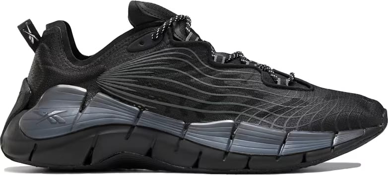Reebok Zig Kinetica 2 Black Cold Grey