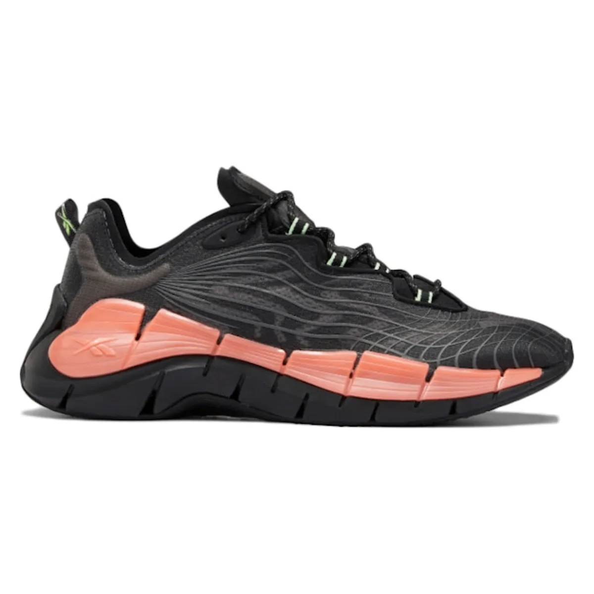 Reebok Zig Kinetica II Digi-Scape Orange Flare