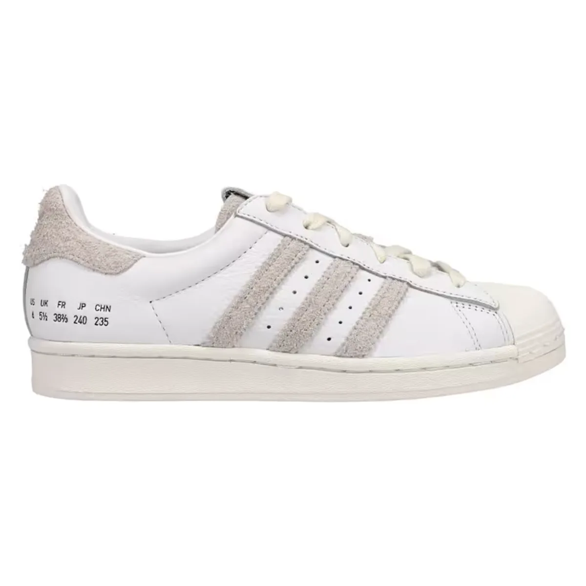 adidas Superstar White Tan