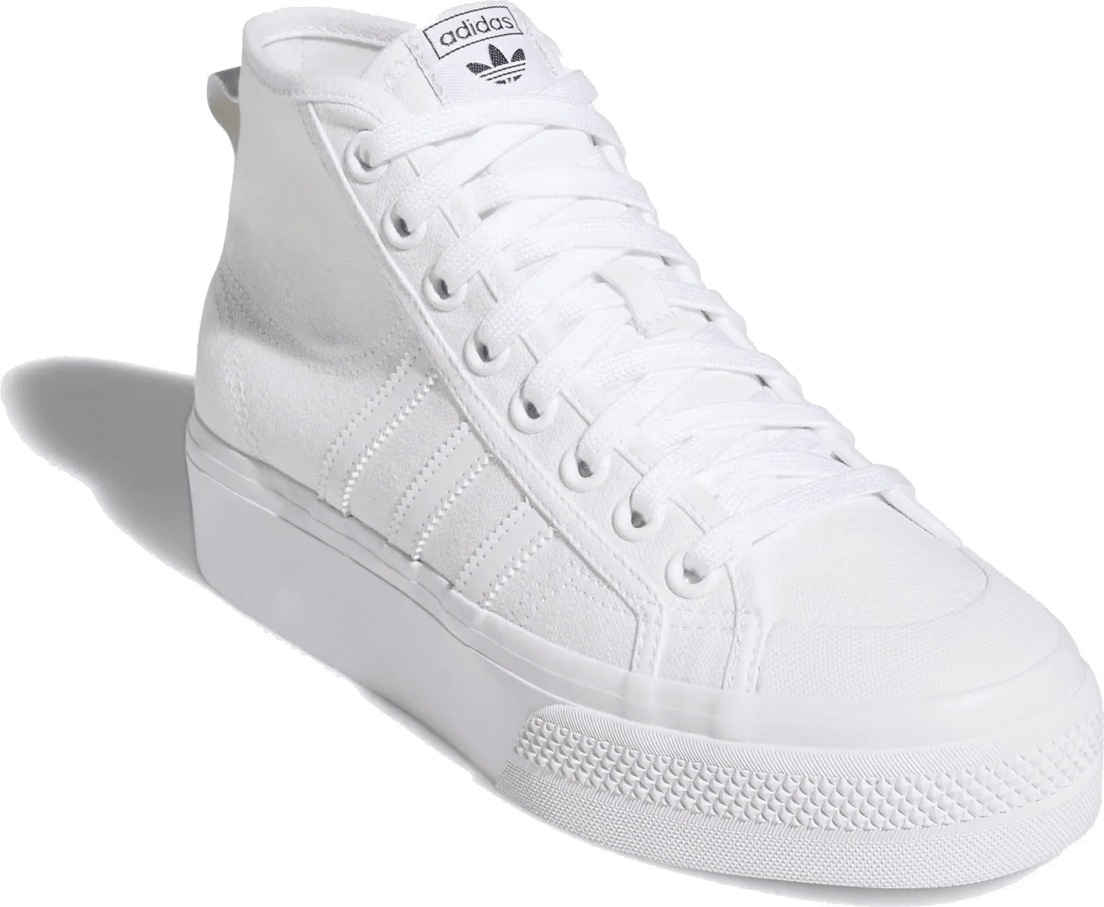 adidas Nizza Platform Mid Cloud White (Women's)