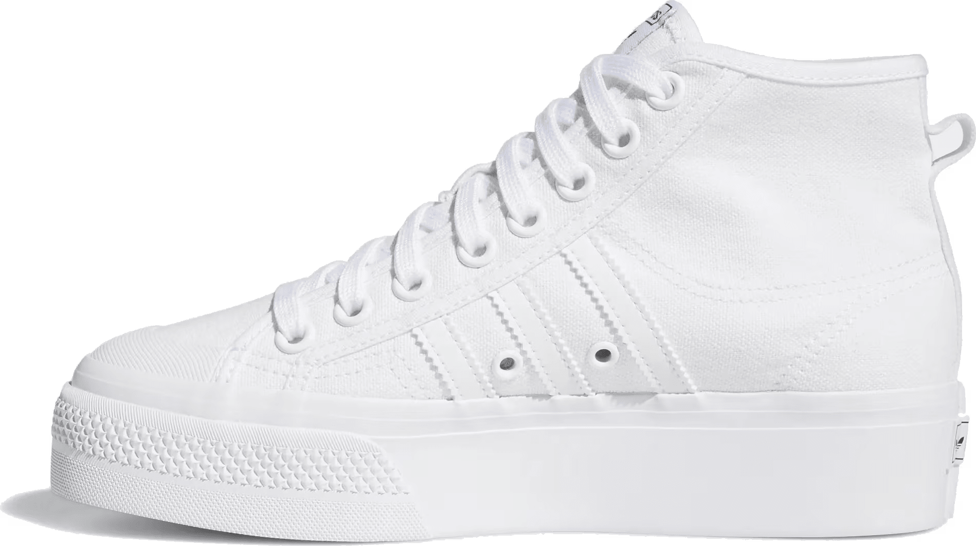adidas Nizza Platform Mid Cloud White (Women's)