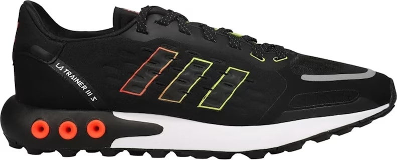 adidas LA Trainer 3 Black Solar Red