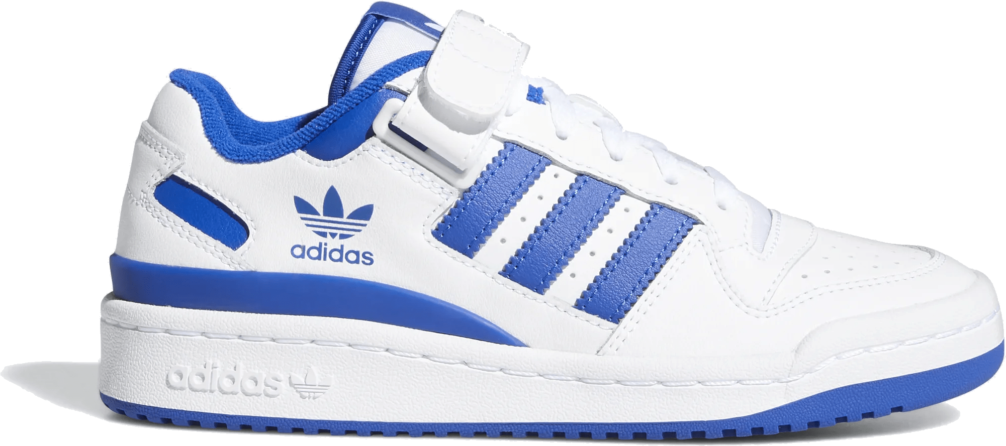 adidas Forum Low White Royal Blue (Youth)