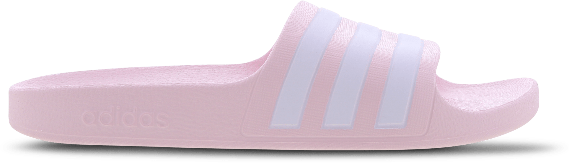adidas Adilette Aqua Slides Clear Pink Cloud White (GS)