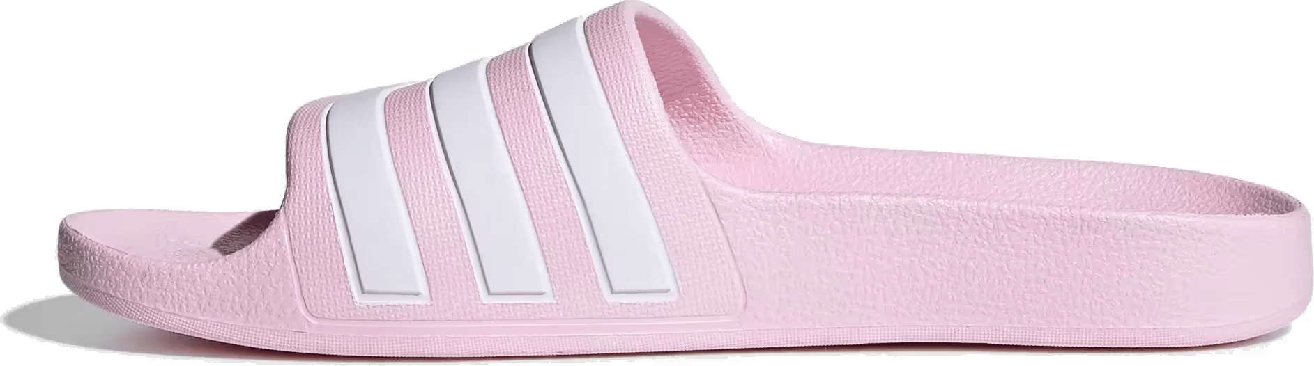 adidas Adilette Aqua Slides Clear Pink Cloud White (GS)