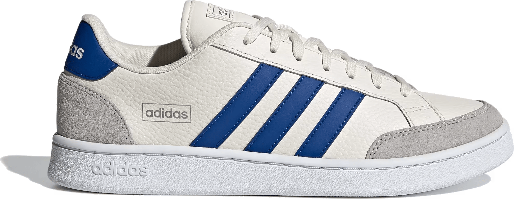 adidas Grand Court SE Chalk White Royal Blue Grey Two